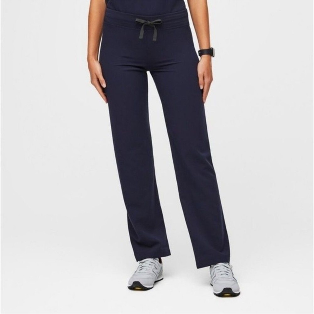 Pristine FIGS Livingston Basic Scrub Pants Navy S… - image 3